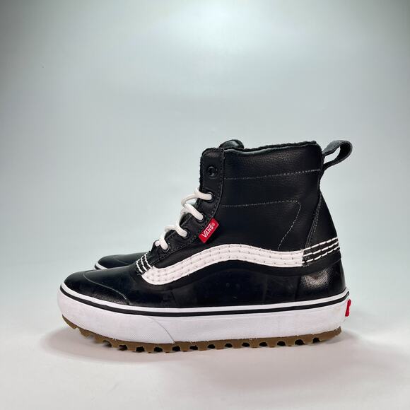 Vans Standard Mid Snow MTE Black White Waterproof Boots Men\'s Size 7 Women\'s 8.5 main image 7